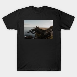 lóndrangar basalt cliffs T-Shirt